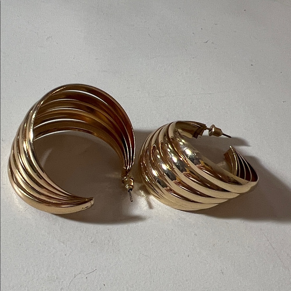 Gold Hoop Earrings